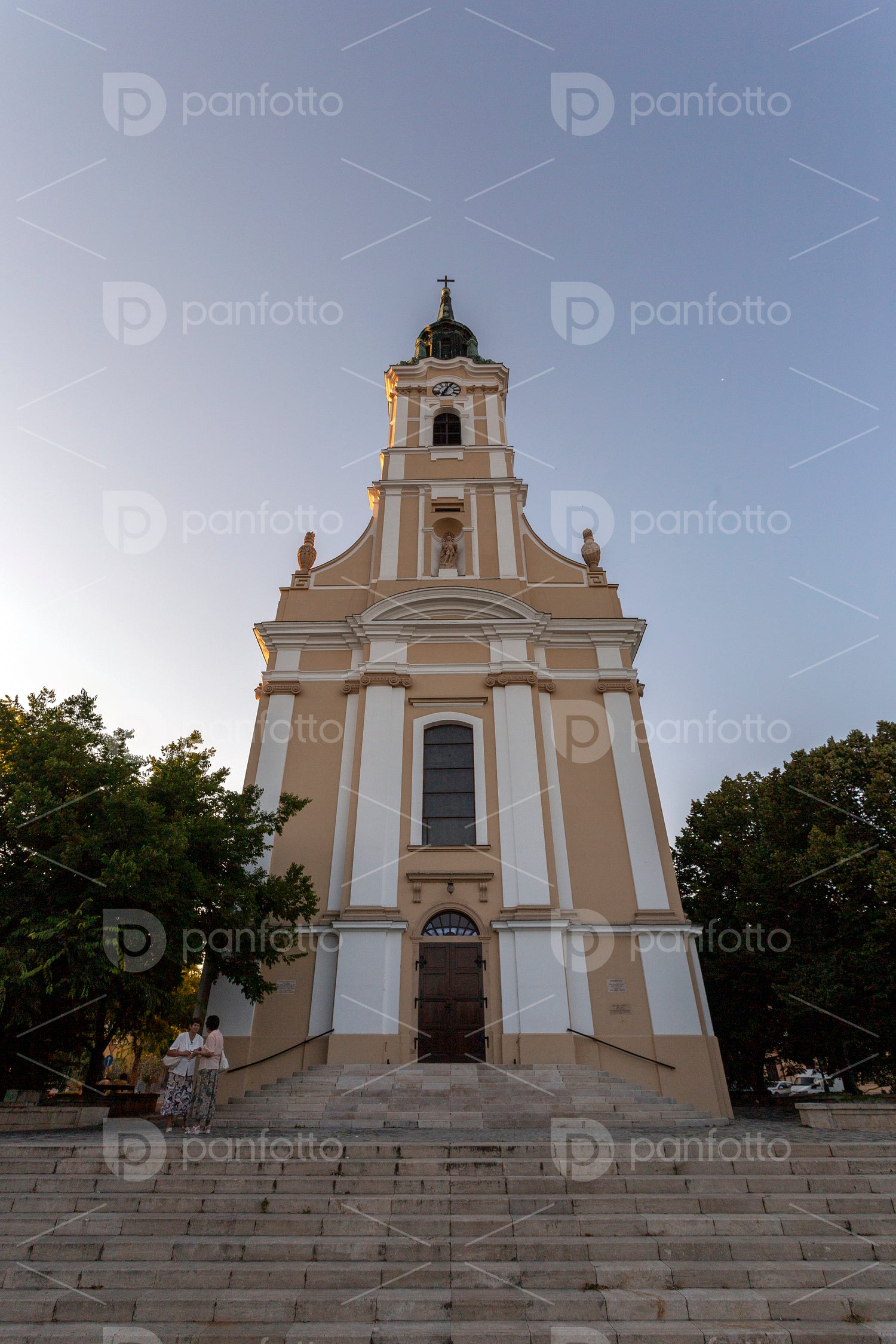 Catholic church in Szekszard, Hungary