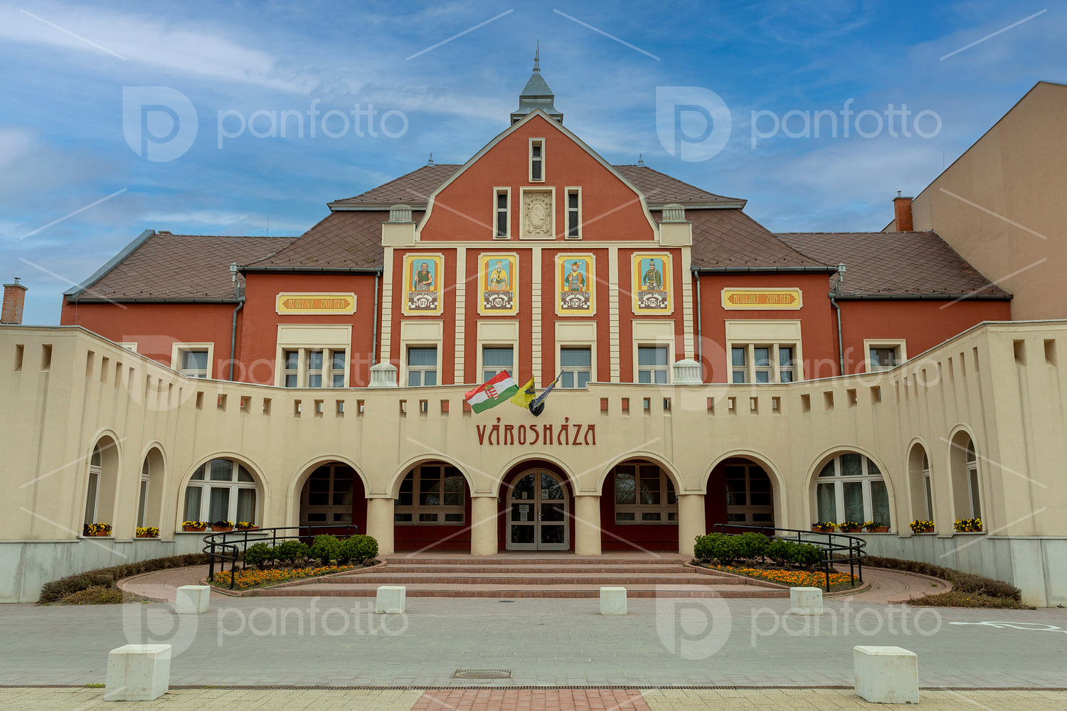 The town hall in Hatvan