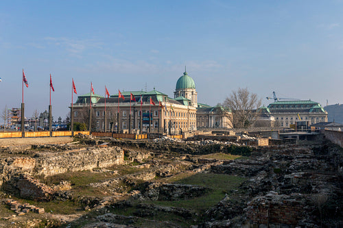 The Buda Castle in Budapest