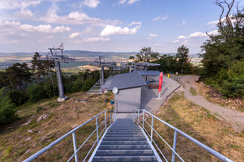Zipline on the Szár-hegy in Sátoraljaújhely