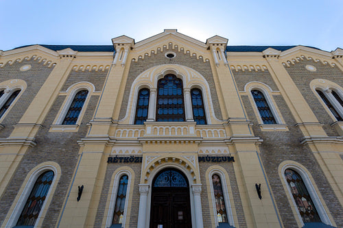 The synagogue in Kisvárda