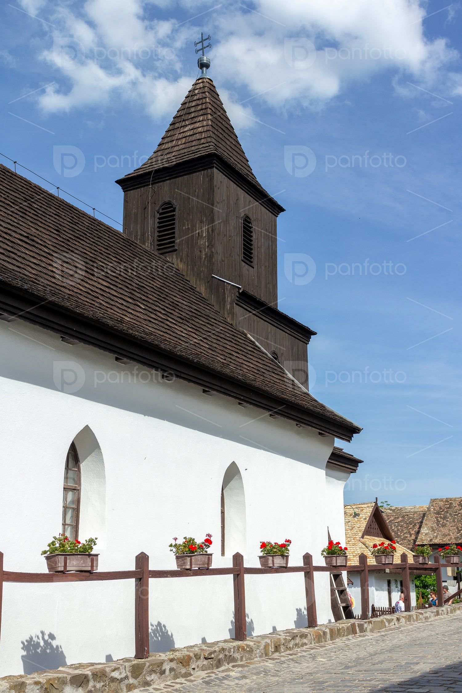 Szent Márton Church in Hollókő