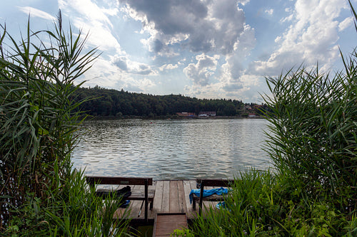 The lake of Bánk
