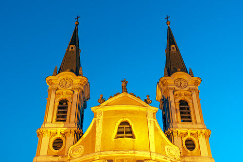 Church of St. Ignatius in Esztergom. Hungary
