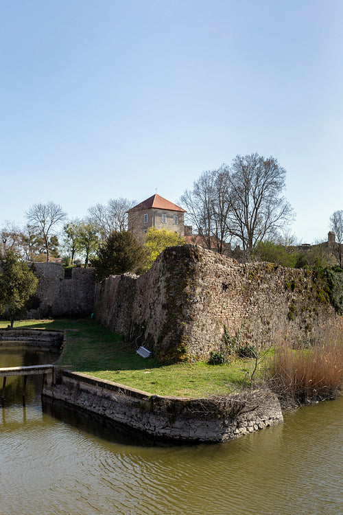 Castle of Tata on a sunny day