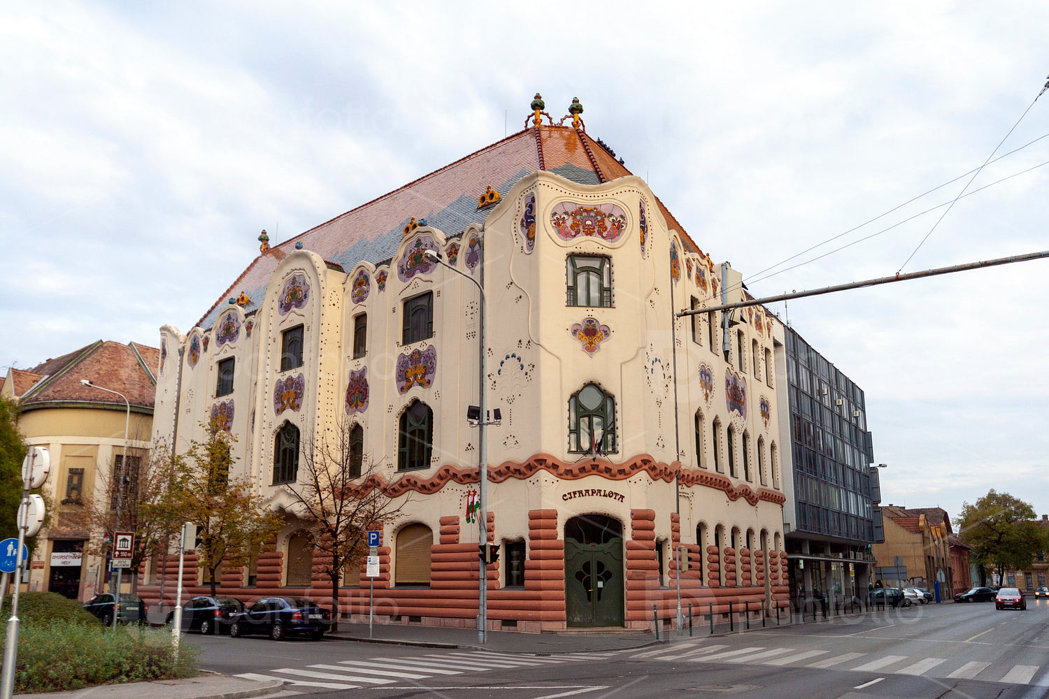 Cifrapalota building in Kecskemet, Hungary