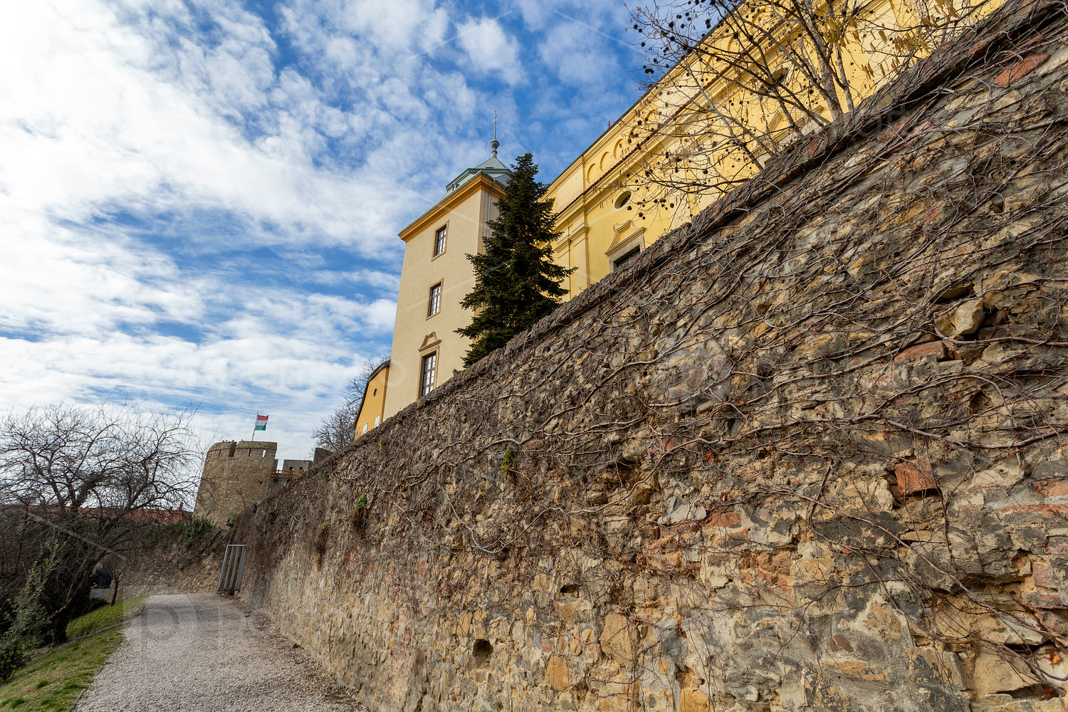 The Barbican bastion in Pecs, Hungary.