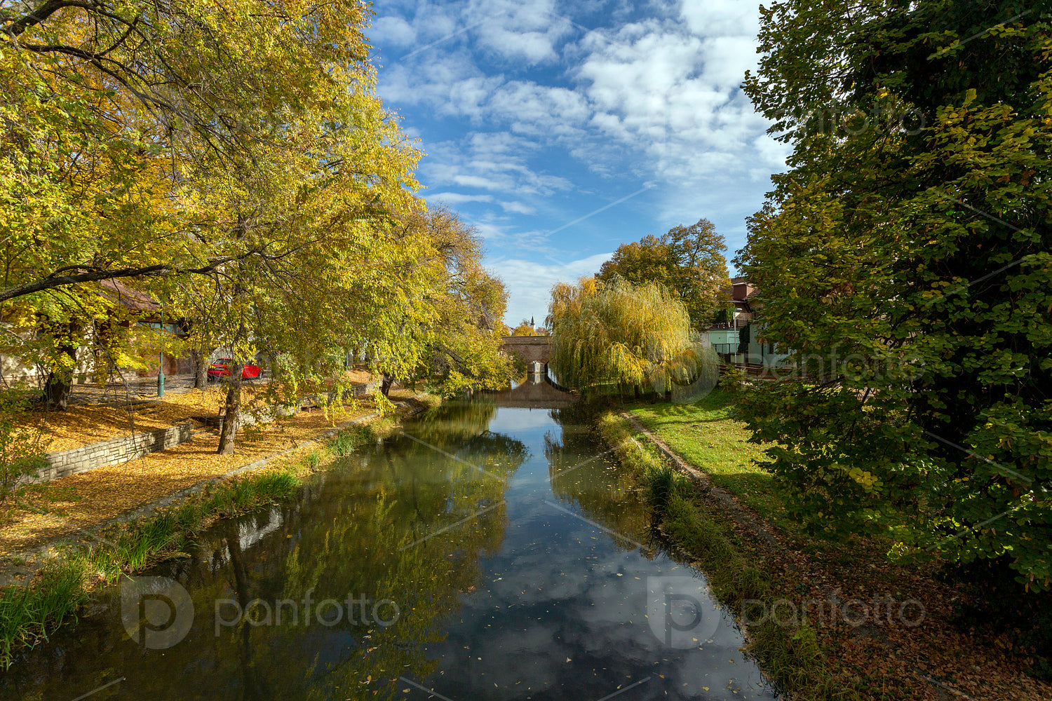 Bridge on a channel in Gyula