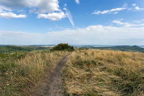 Ruins of the castle of Csobánc