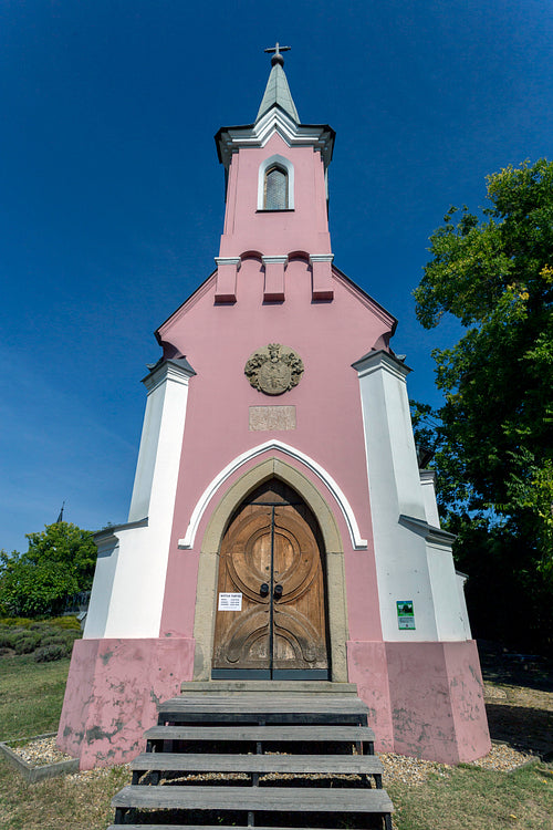 The Red chapel in Balatonboglár