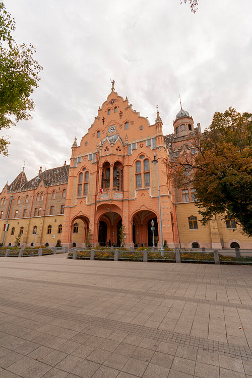 Secession style Town Hall in Kecskemet
