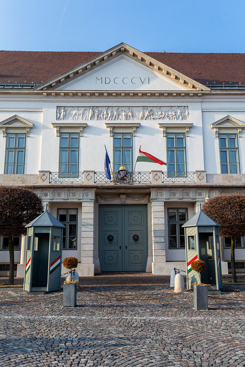 The Sándor Palace in Budapest