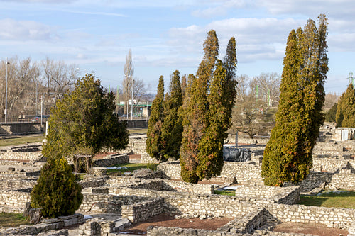 Roman ruins of Aquincum