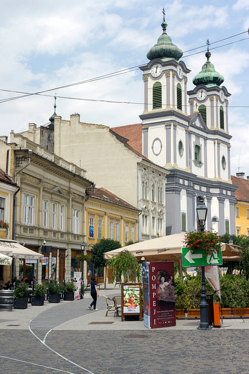 Cistercian church in Szekesfehervar, Hungary