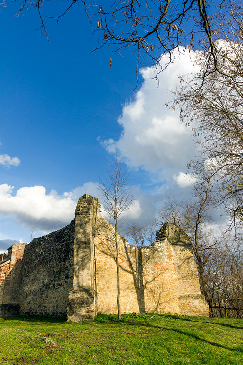 Ruin church in Radpuszta