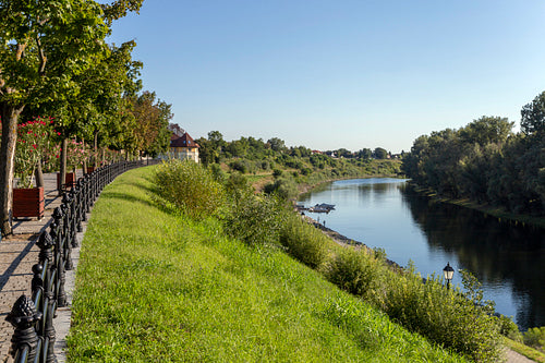 Sugovica (Danube) riverbank in Baja, Hungary