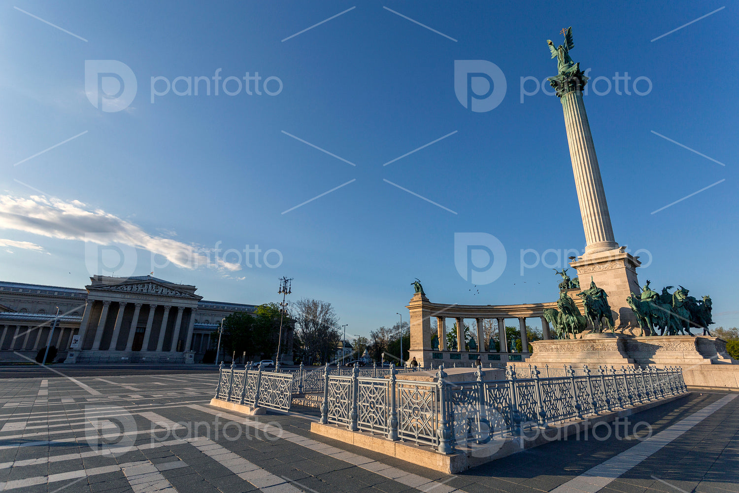 Heroes' Square in Budapest