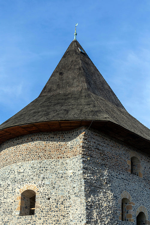Castle of Somoskő on the border of Hungary and Slovakia