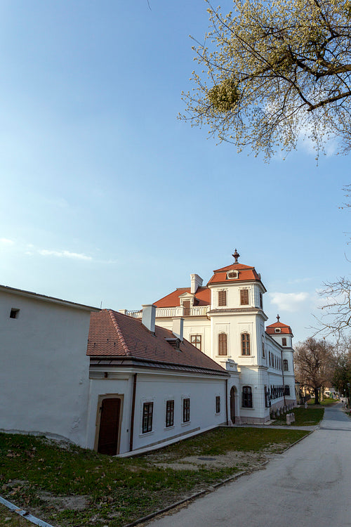 Esterhazy palace in Tata, Hungary