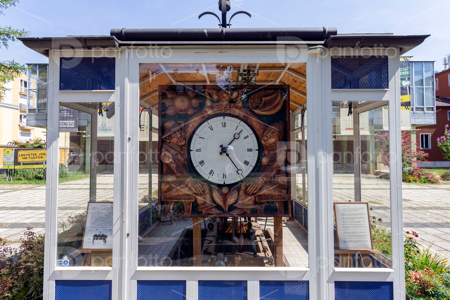 Clock tower in Zalaegerszeg