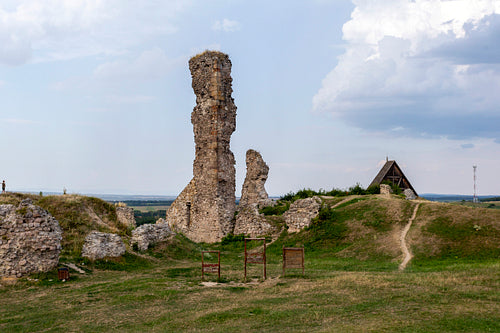 The castle of Nógrád