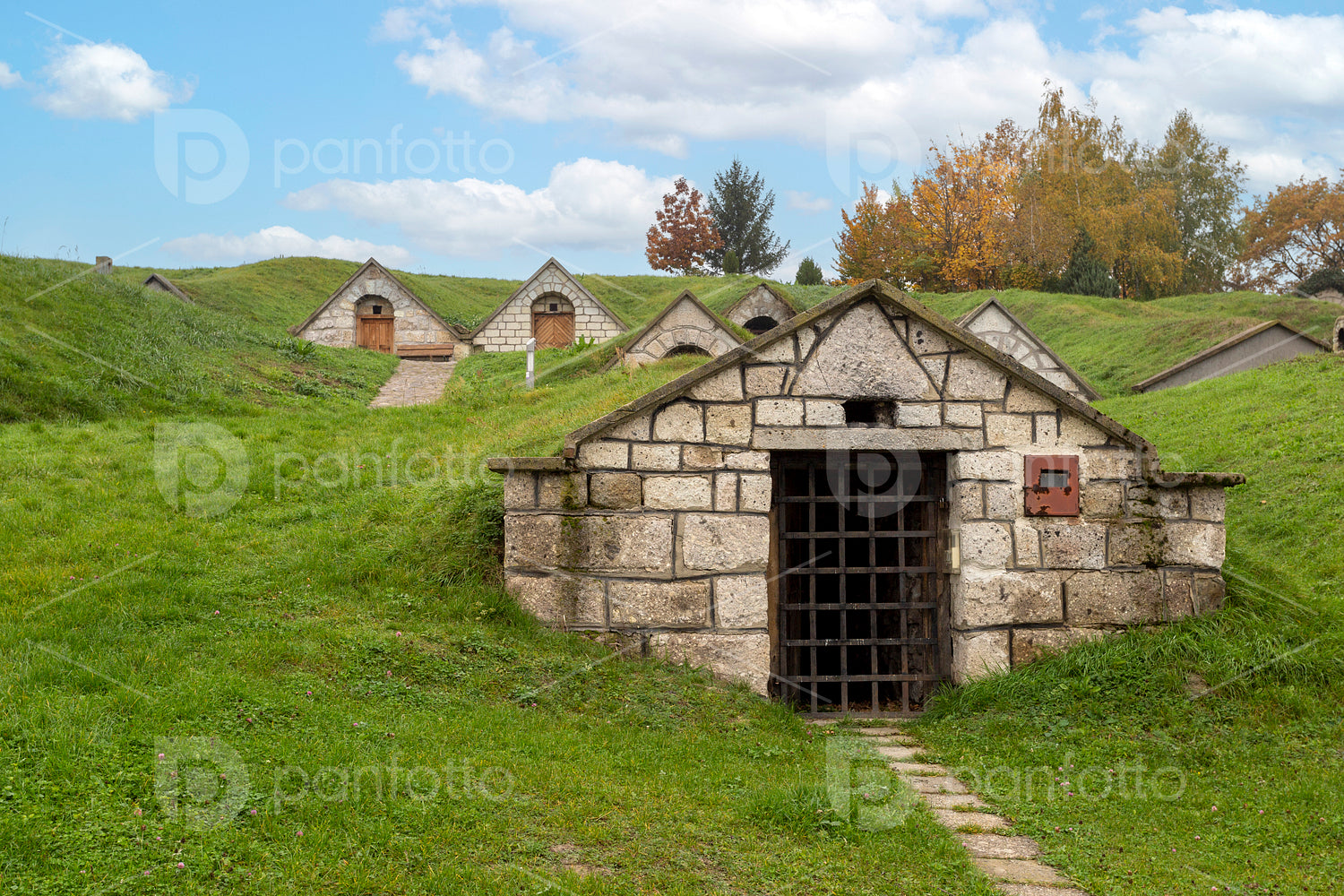 Wine cellars in Hercegkút