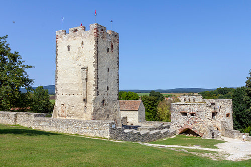 Kinizsi castle in Nagyvázsony