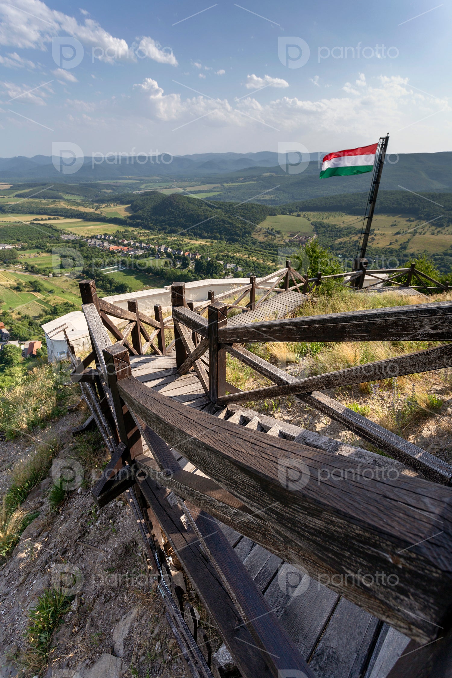 View from the Castle of Füzér