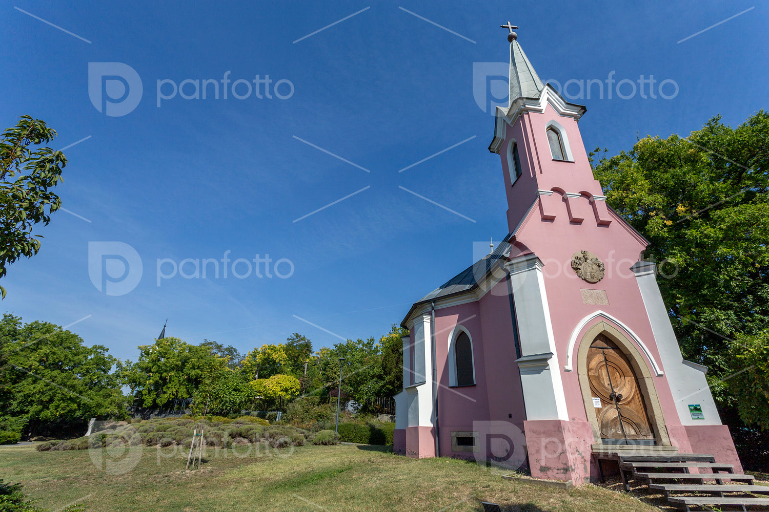 The Red chapel in Balatonboglár