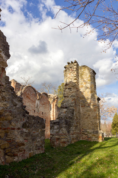 Ruin church in Radpuszta