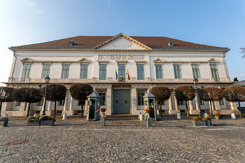 The Sándor Palace in Budapest
