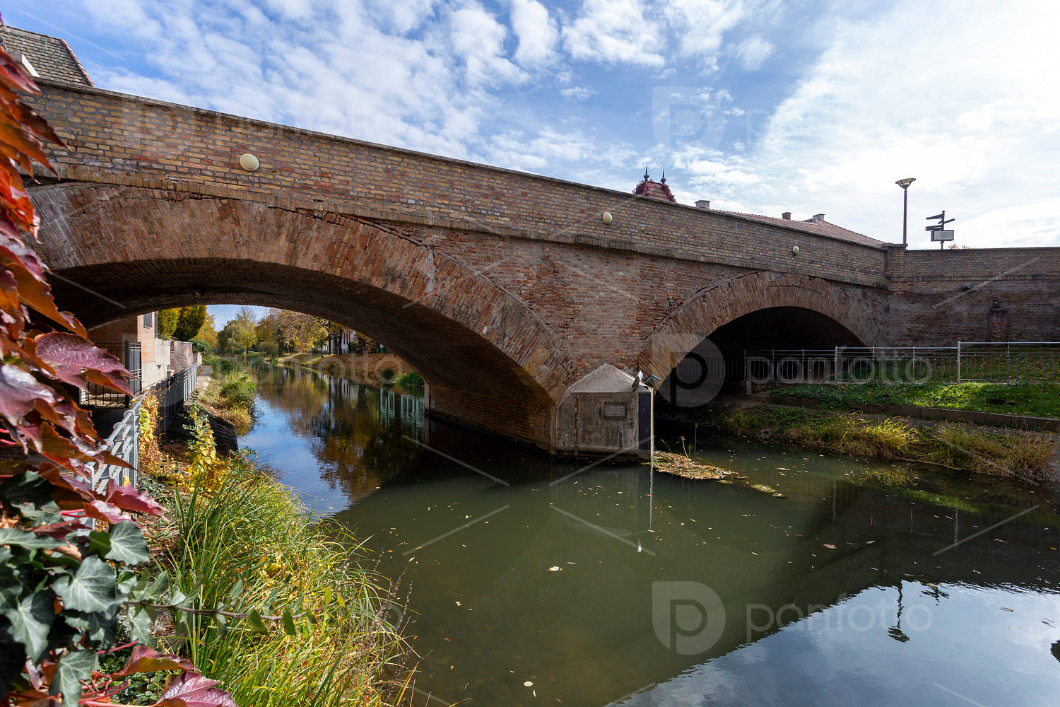 Bridge on a channel in Gyula