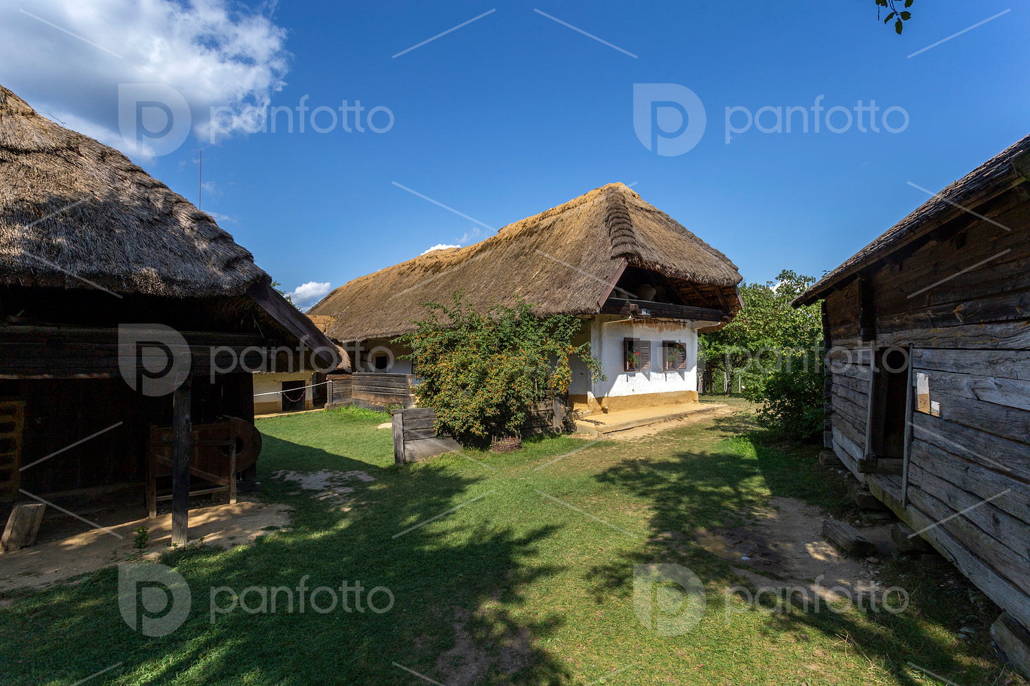Open air museum in Szalafő