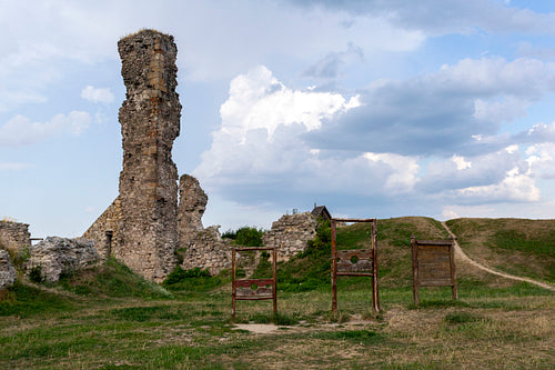 The castle of Nógrád