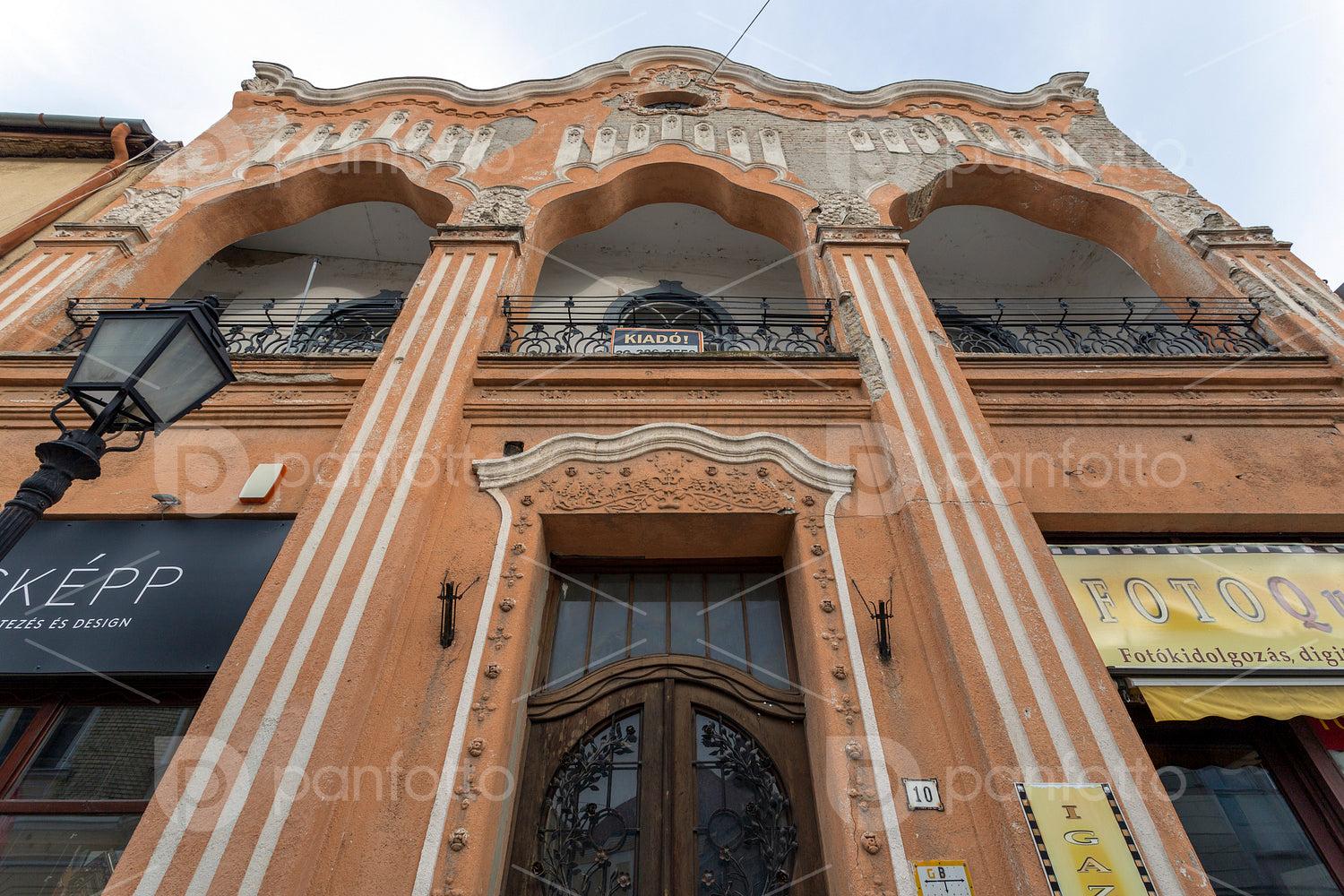 Art nouveau building in Székesfehérvár