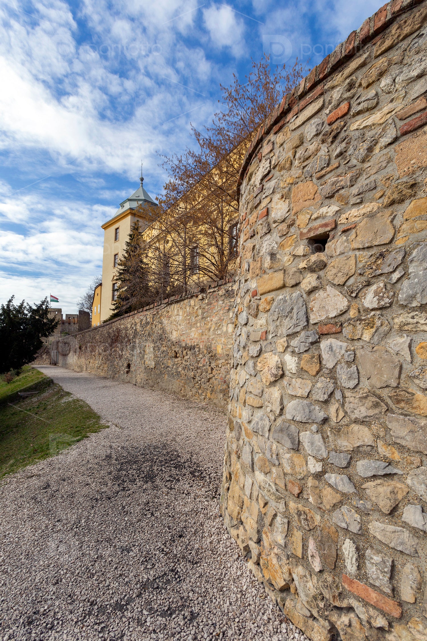 The Barbican bastion in Pecs, Hungary.