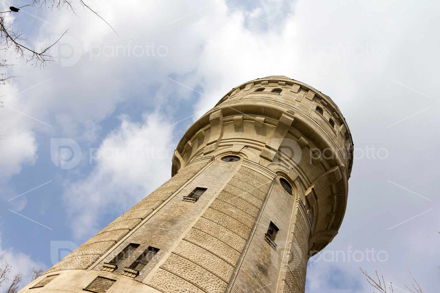 Water tower in Budapest
