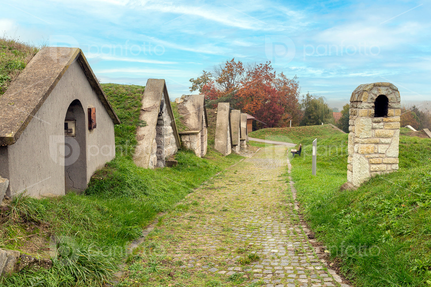 Wine cellars in Hercegkút