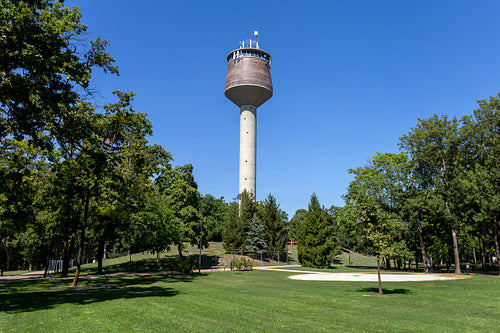 Archbishop's Garden park in Kalocsa, Hungary