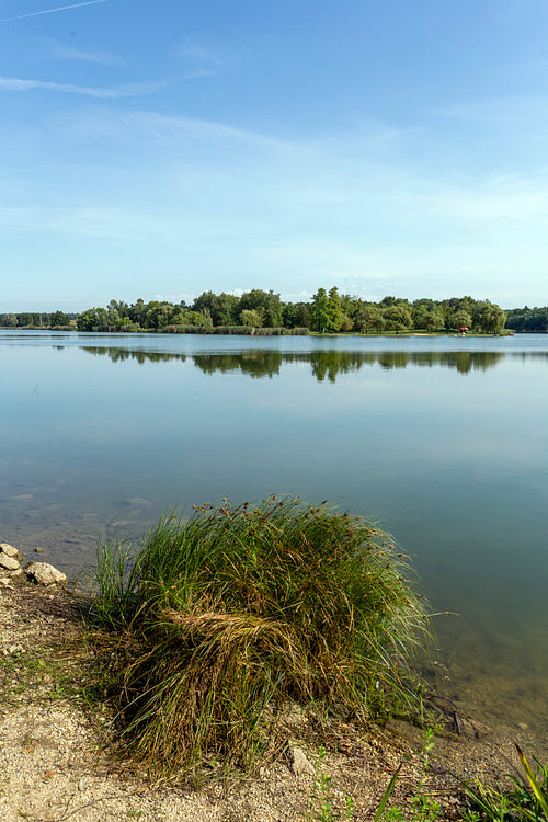The Gébárti-tó in Zalaegerszeg