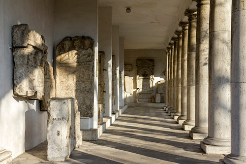 Roman ruins in Aquincum