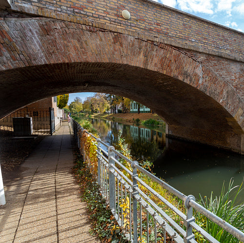 Bridge on a channel in Gyula