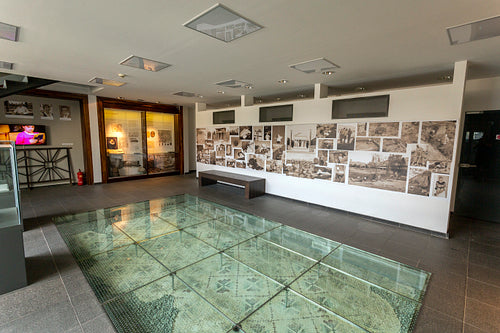 Interior of the Iseum Savariense museum