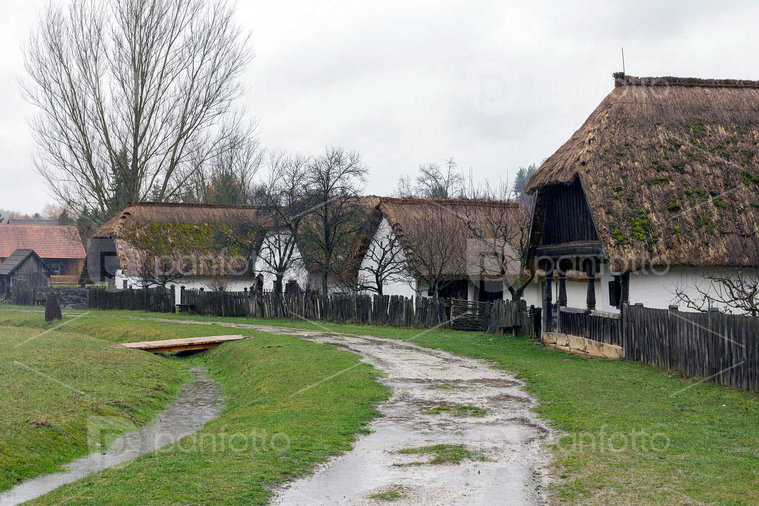 Museum village in Szenna