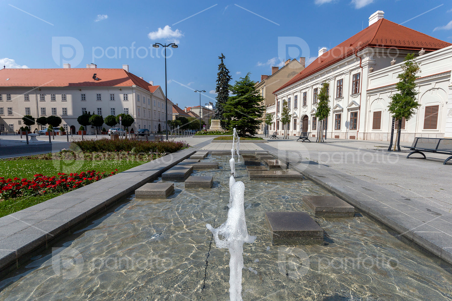 Summer day in Szombathely, Hungary