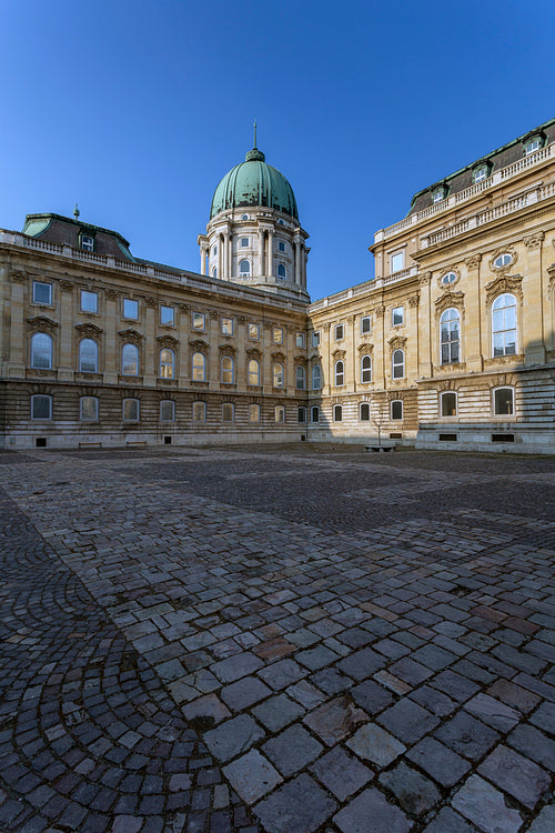The Buda Castle in Budapest