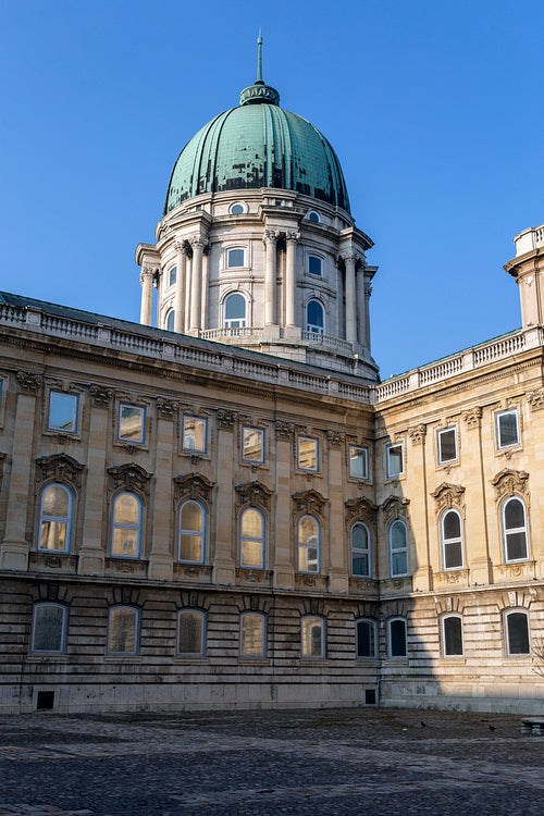 The Buda Castle in Budapest