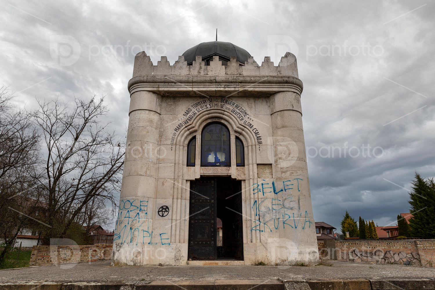 The Schossberger mausoleum in Aszód,