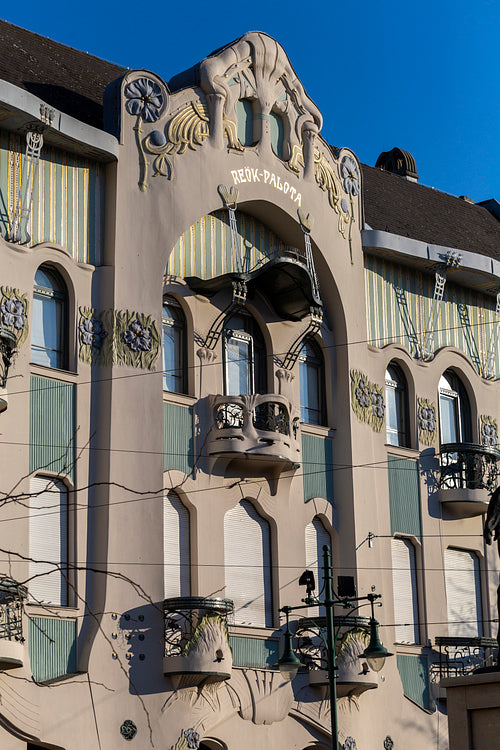 Reök palace in Szeged