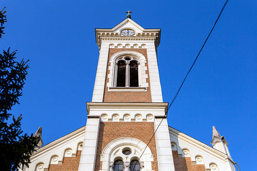 Catholic church in Banhida, Tatabanya